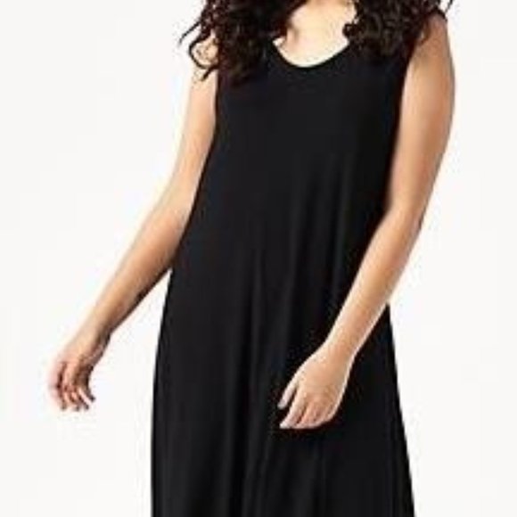 Attitudes by Renee Dresses & Skirts - Attitudes by Renee Black Long Casual Dress